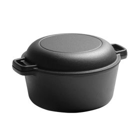 Multi-usage Dutch Oven  for Both Indoor and Outdoor